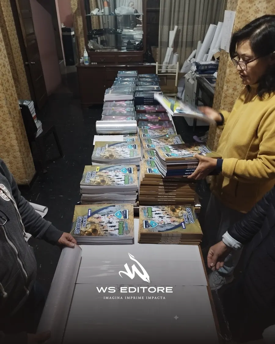 Armando los pedidos en la mesa